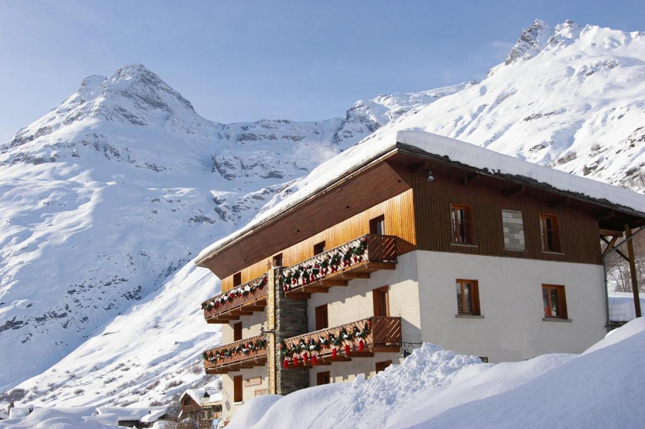 Hotel Du Glacier Des Evettes Bonneval-sur-Arc Exteriör bild