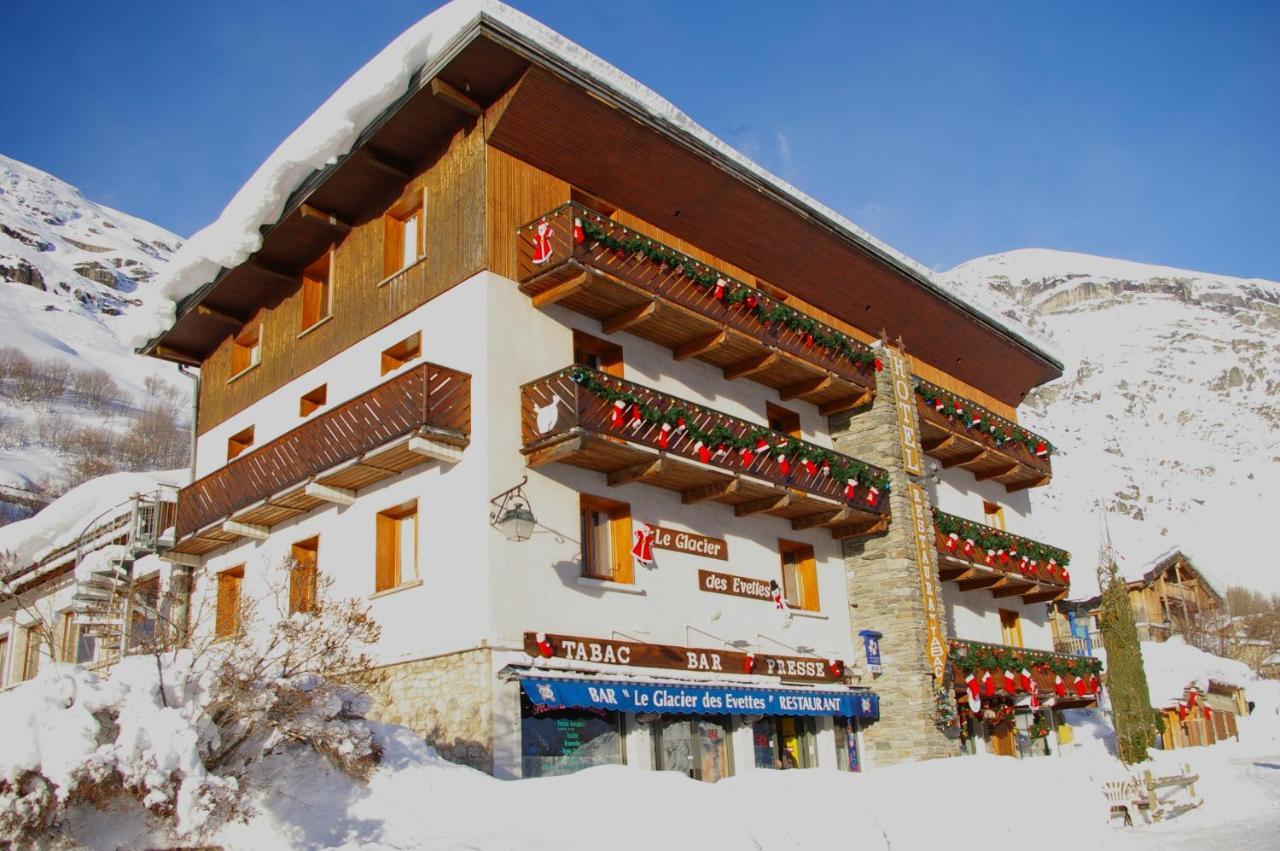 Hotel Du Glacier Des Evettes Bonneval-sur-Arc Exteriör bild