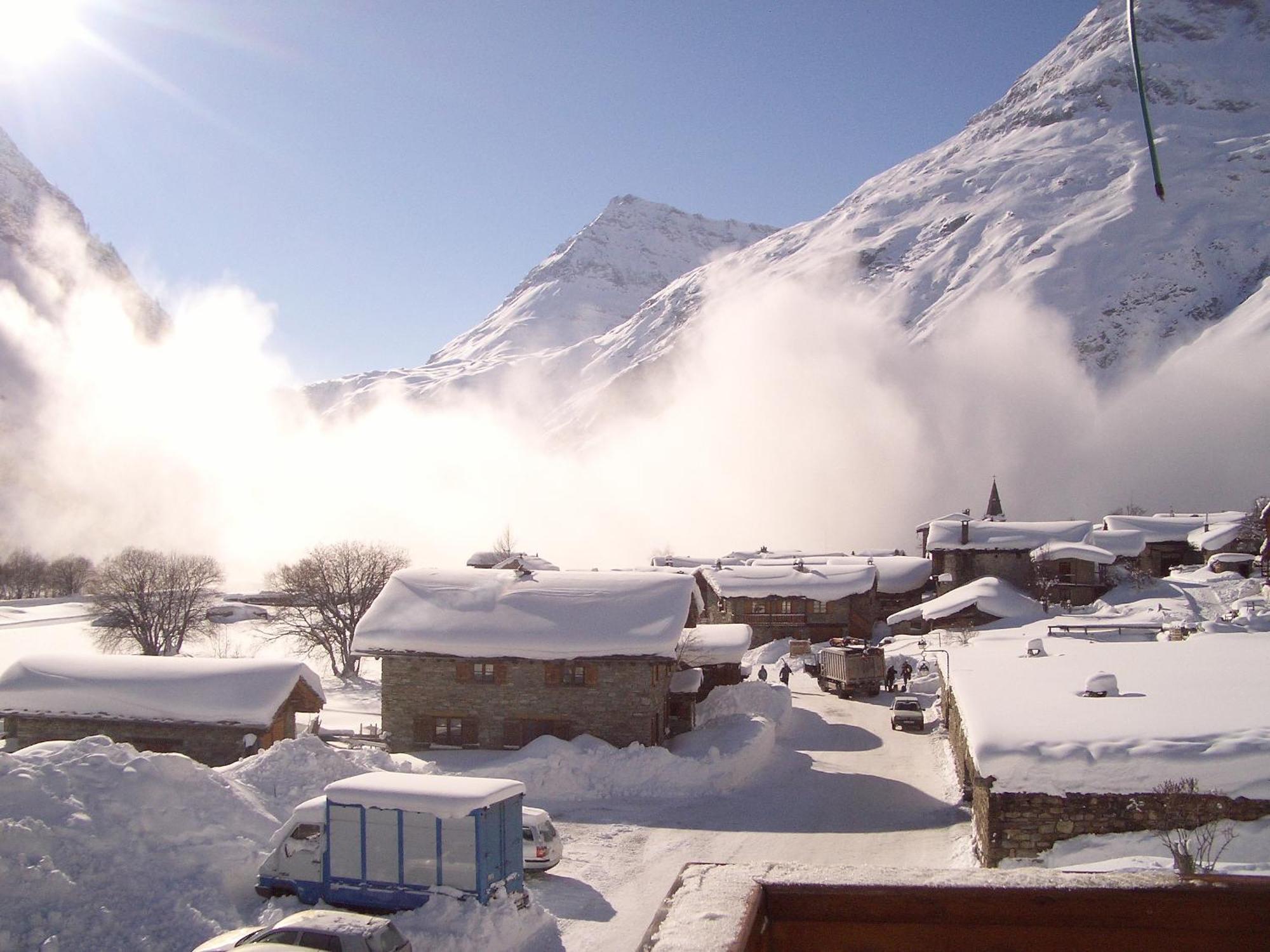 Hotel Du Glacier Des Evettes Bonneval-sur-Arc Exteriör bild